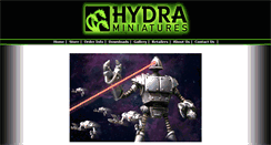 Desktop Screenshot of hydraminiatures.com